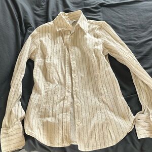 Stretch Metallic Thread Shirt
